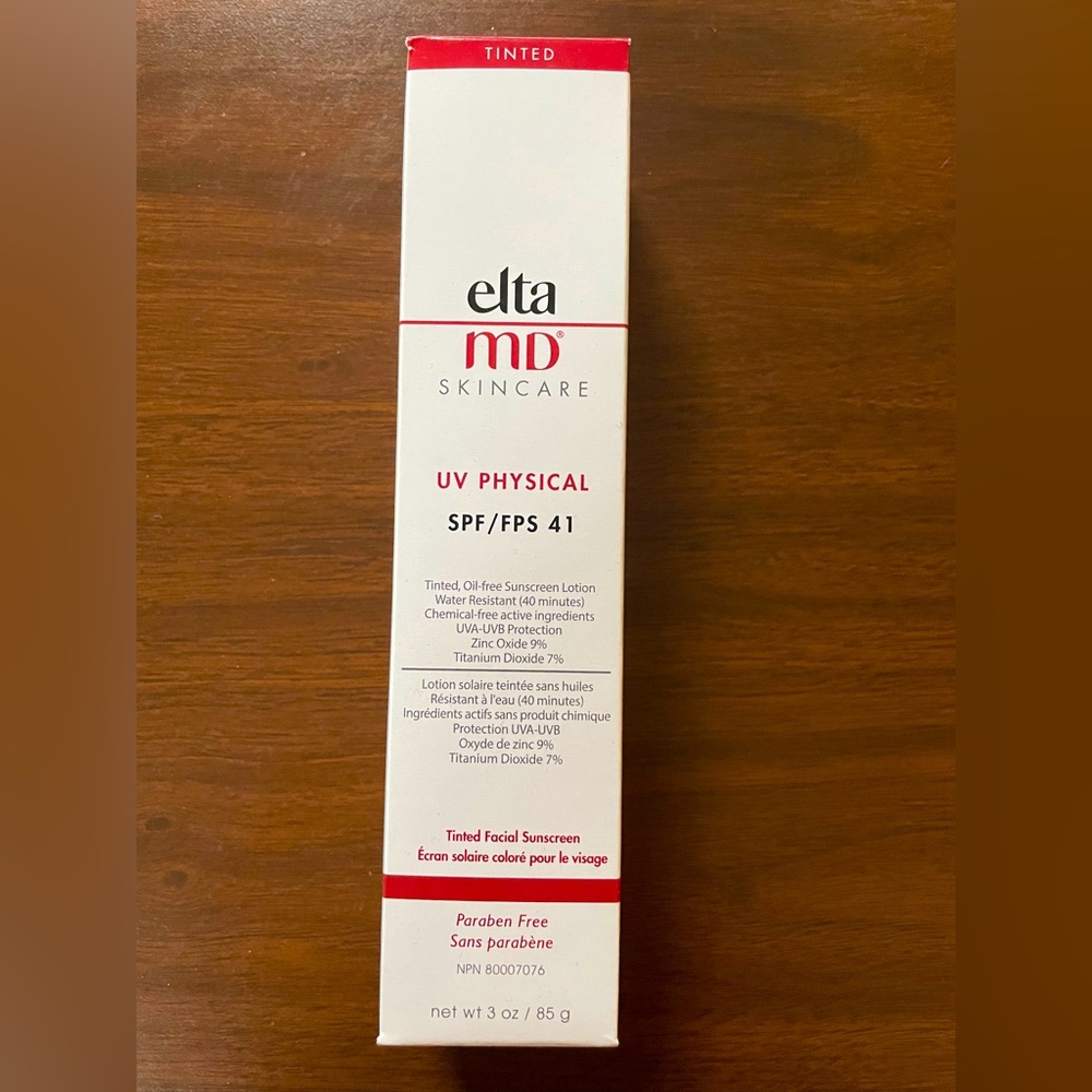 Elta MD UV physical tinted sunscreen